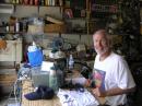 Dave (KA5IIS) on the GOTA rig