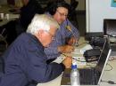 Art, AB6HB making another QSO and Tom KG6YVZ