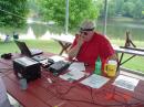 Sparky WB4NBE Hard at Work on 6M