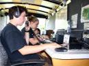 Working Hard in Goforth Scout Trailer
