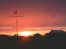 Sunset at the K9CVC Field Day Site