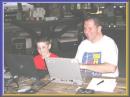 W4rfc in the red shirt and glasses teaches w4dtr about psk31.