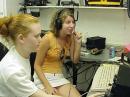 2004 HPM Award Winner Rebecca Rich KBØVVT (L) assists her best friend Melody Gilbert in making a GOTA contact.