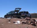 Here is N1JFU and N1SZ high atop Pike's Peak