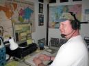 Rebecca's father Dave KG0US operating as PJ2T on 20 meters during the 2006 ARRL DX Phone
contest.