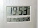 It can get warm while operating at PJ2T as shown by the temperature indicator on the lower right corner of the clock.