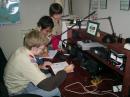 from left to right Eric, Ricky KD8EYO, Drew