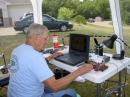 Mert W0UFO hard at work.