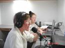 Ellen and Sally working the ladies station !!