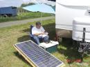 Solar station working 6 meters ( K1XI ) Randy was there when the band did it's opening..