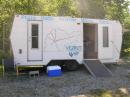 Our operating camper... by the way this one was built from scratch by local amateurs