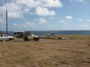 The Maui Amateur Radio Club members arrive on site to begin the assembly process