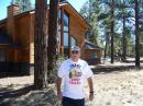 K7UNL the Club Prez! (Note 'rustic' cabin)