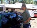 WG7J - King of QRP (Yes, his operating position is on the roof of a car)