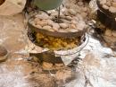 A troup of 12 boy scouts prepared Sunday morning breakfast - man, this was worth getting up for!