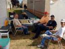 The Welcome tent - Jon KF3O, Rich WR3F, Ken Coyle &amp; Dave N3OYF