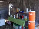 Beverage end of the Food tent  
