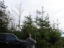 Setting up the VHF antennas