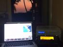Portable KW and Aruba sunset!