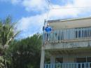 Here's another view of the suitcase portable 15 meter Yagi.