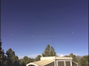 Not much of an antenna but with a HUGE Solar Flux of 80 . . . Still, we snagged 44 states, 3 provinces and Puerto Rico. Not bad for a dipole 20' off the ground. My aluminum trailer top 10 foot below it probably didn't help either. But wait til next year!