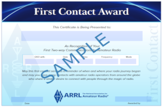First Contact Award
