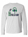Ash grey long-sleeve t-shirt featuring the 2022 Field Day logo, a must-have for your winter wardrobe!
