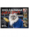 12-month wall calendar, featuring furry cats who purr alongside—or on top of!—our rigs and amps.

