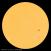 Solar Disk May 6, 2022