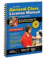 ARRL General Class License Manual Spiral Bound