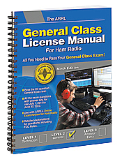 ARRL General Class License Manual 9th Edition (Spiral Bound)