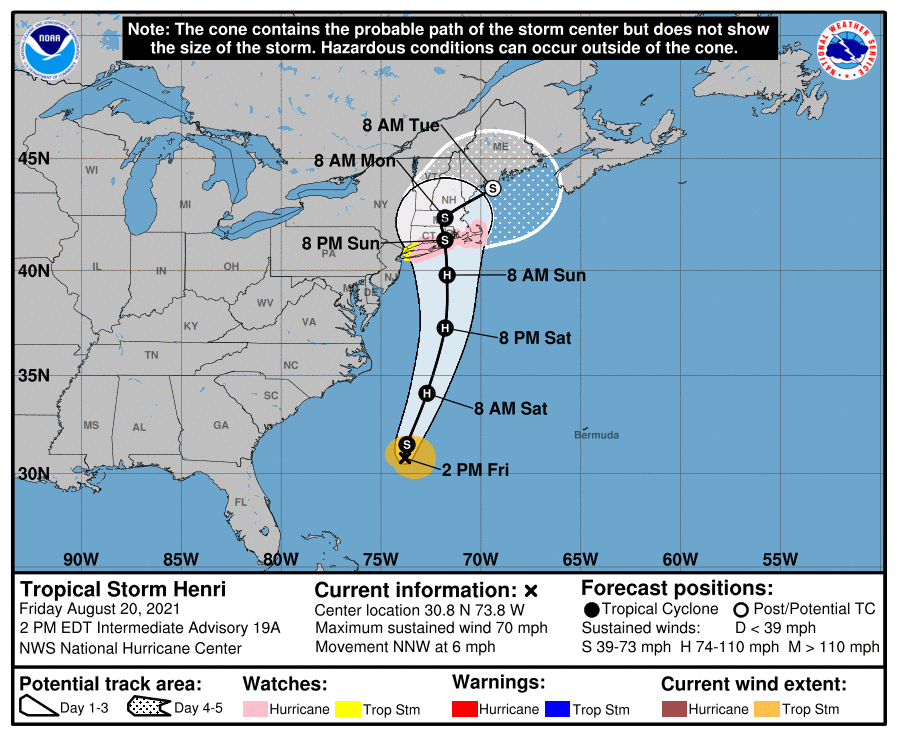 Hurricane Watch Net has Eyes on Hurricane Grace and Tropical Storm Henri