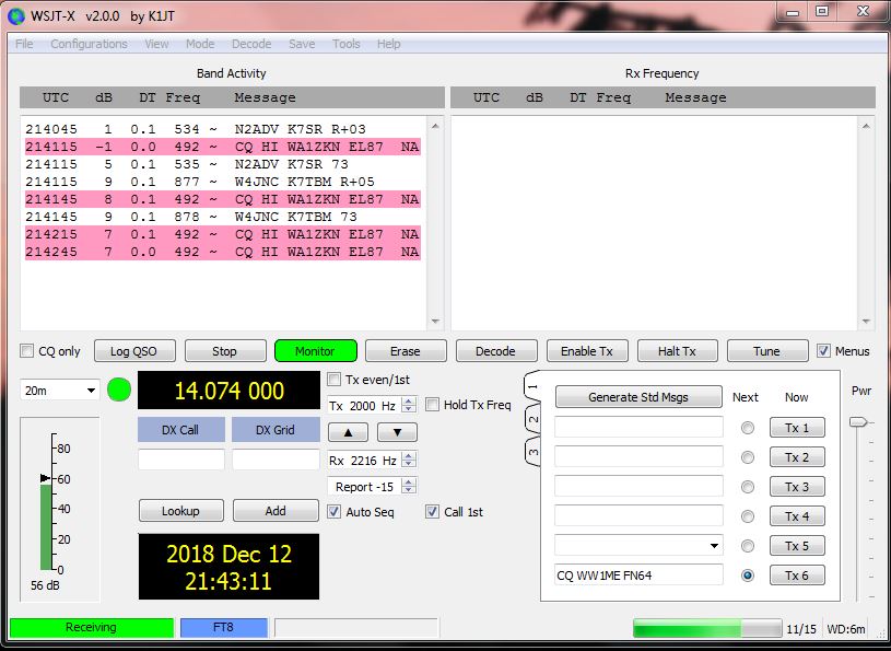 WSJT-X Development Group Announces Second Bug-Fix Release, WSJT-X ...