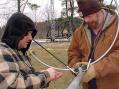 KF4PCT left and KI4PKW right assemble 6m loops.