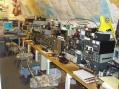 10 through 160 meter operating positions and equipment
line up - K4RMC's backyard Ham-shack