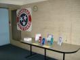 Our information table. Kind of sparse, but it contained the necessary information