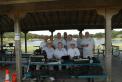 Members of the Bedford Amateur Radio Club Field Day Team pause for a group photo.