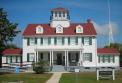 Old Coast Guard Station, St. Simons Island, GA -- now a maritime museum, administered by the local historical society.