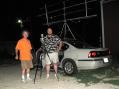 Bruce W9FZ/R and Dave N9TTX/R have a no-notice rover-to-rover eyeball QSO and Shack Visit in EN-42. That's N9TTX's Rover.