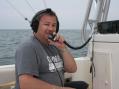 David, K2DBK, operating the 746-Pro on 6-meters