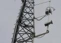 New 24GHz system below the 5/10GHz system side mounted on the tower