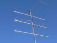 Low band stack with mast extended