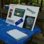 Station N9OQT welcome and sign in table.