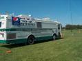This is the Adams County Emergency Management Comm. Bus that we used for Field Day.  We ran off of the generator the full 24 hours.