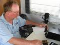 KM6NN at the CW position using an Elecraft K3