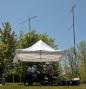 The N8UR contest site at the Beaver Head Lighthouse (EN75).