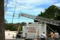 The Tower Generator Trailer provided by the Palm Beach County Fire Chiefs