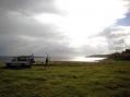Friday 8AM, we begin setup at Hookipa, on Maui. Pictures by WH7NH.