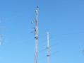 UHF and Microwave Antennas on Rotating Towers