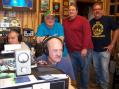 Team WB9Z
<p>
l-r Jerry KE9I, Mike AJ9C, Ralph K9ZO, Jerry WB9Z,
foreground: Mike K9XZ </p>